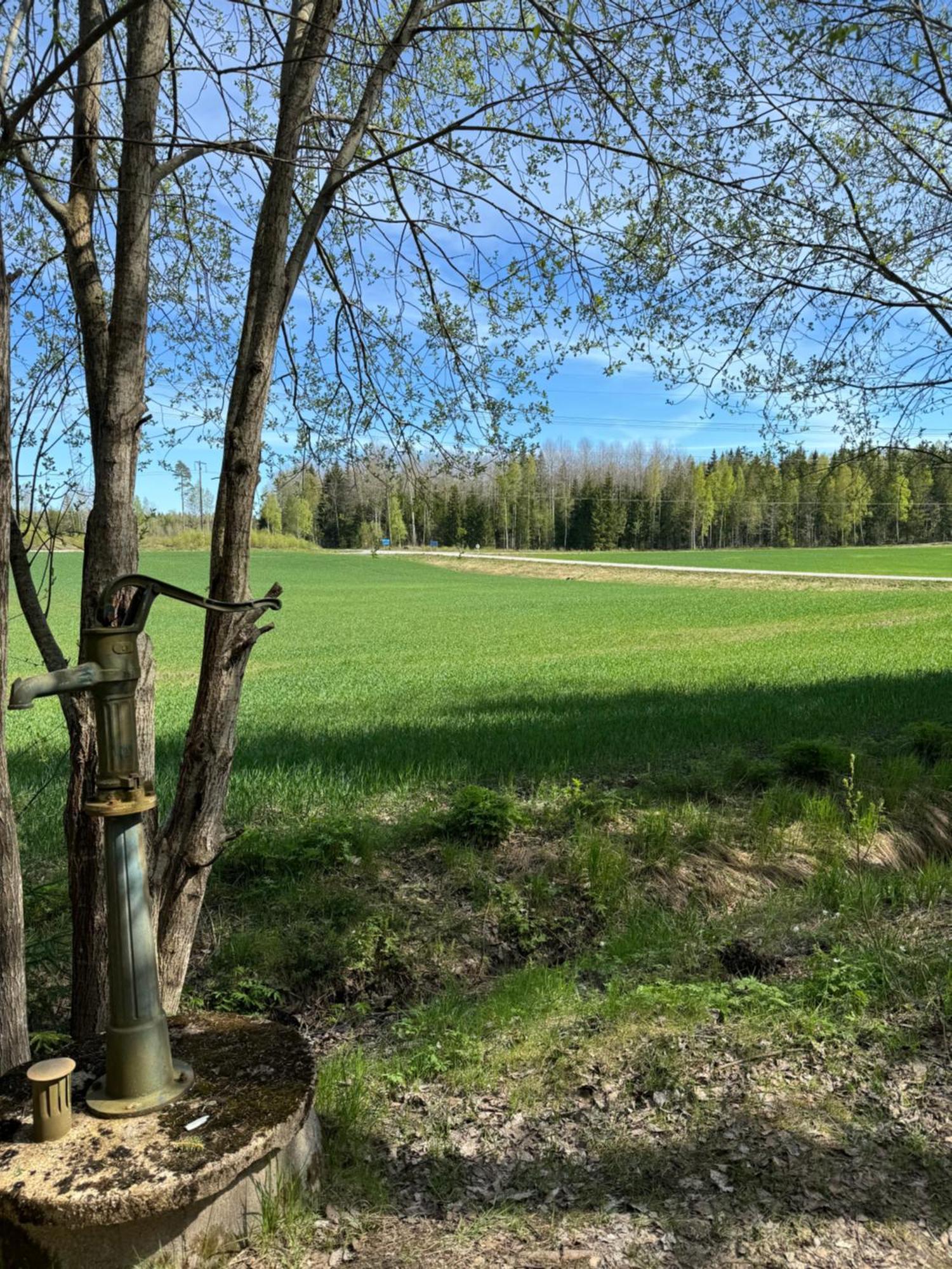 Mysig Stuga I Naevesta Örebro Buitenkant foto
